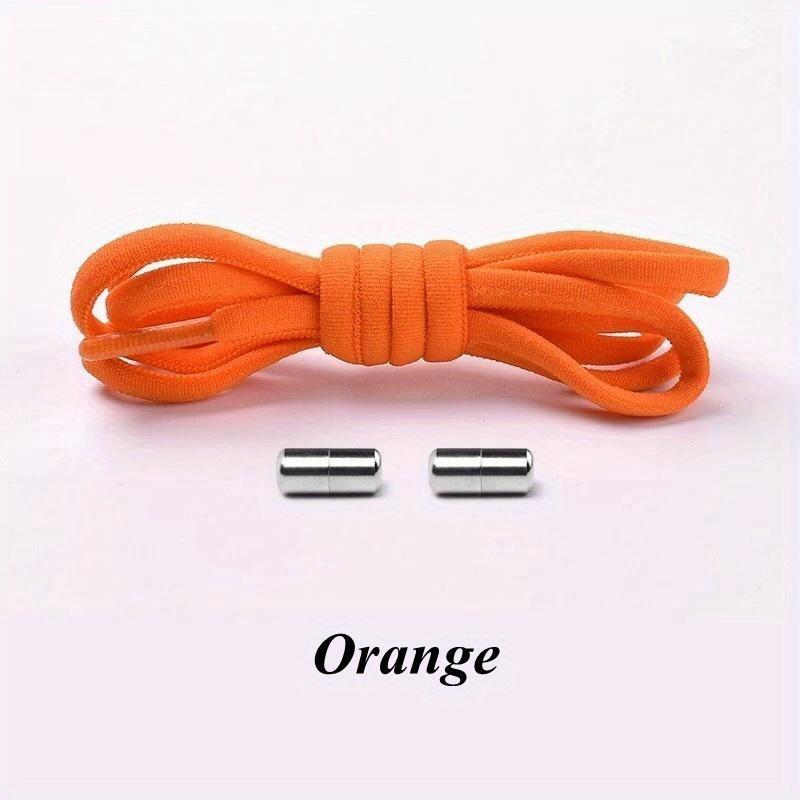 No-Tie Elastic Shoelaces for Sneakers & Skate Shoes - Adjustable, Stylish, Unisex - Secure, Comfortable Fit with Buckles, Spandex Material