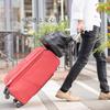 Dom Teporna Suitcase Strap, Carry-on Bag Strap, Elastic Band, Secures Bag, Travel, Business Trip, Black
