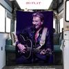 Johnny Hallyday: Rock Legend Live blanket Soft and comfortable sofa blanket Office rest blanket Machine washable sheet