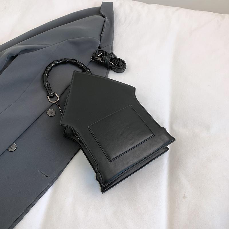 Punkowy Styl Nowość Damska Torba Crossbody Kształt Domu Halloweenowe Torby na Ramię Mroczny Zamek Gotycka Torebka Portmonetka dla Dziewcząt