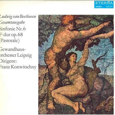 LP Record KONWITSCHNY GEWANDHAUSORCHESTER LEI - Beethoven Sinfonie Nr. 6 "pastorale 825415 ETERNA 1971 Germany Classical Used