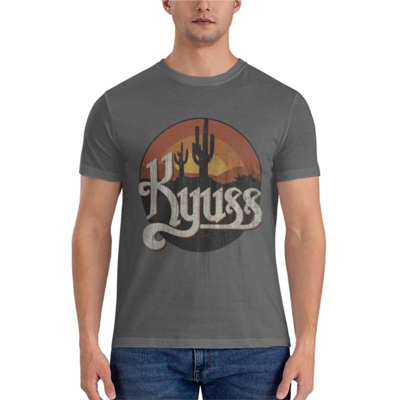 Kyuss Sunset 1987 Grafik T-Shirt Herren Trainingsshirts Kurzarm T-Shirt Custom T-Shirts Designe dein eigenes