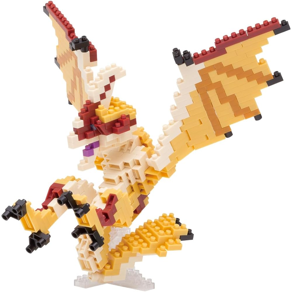 Kawada Nano Block Monster Hunter Celregios Building Set NBM-009R | 1000+ Pieces | Creative Toy for Ages 12+