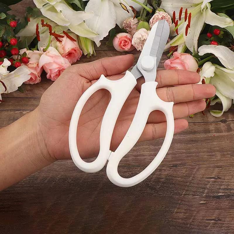 Garden Scissors Floral Shears Professional Flower Scissor  Comfortable Grip Handle Pruning Shear