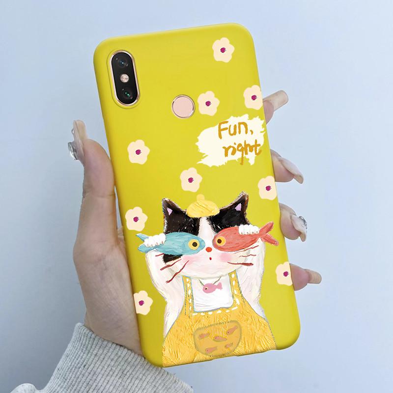 For Xiaomi Mi Max 3 Case Back Cover New design Butterfly Flower Girl Painted Candy Color Soft Silicone Shells For Mi Max3 Capa Xiaomi Mi Max 3