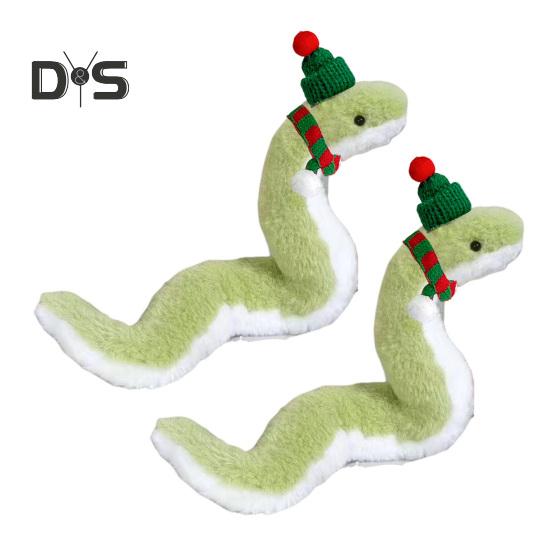 

Плюшевая игрушка змея 15,75 дюймов, мягкая подушка в виде змеи для детей, ролевая игрушка в виде змеи для малышей, милая кукла в виде змеи, подарок для любителей животных C