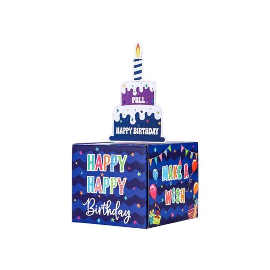 

Денежный подарок на день рождения Копилка красочная печать букв сюрприз подарочные коробки для денег