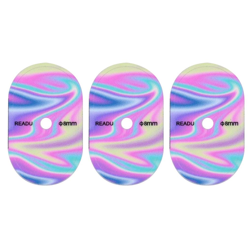 Air Nozzle Stickers, Tire Adhesive Stickers, 3 Pcs Air Pump Decal Road Bike Valve