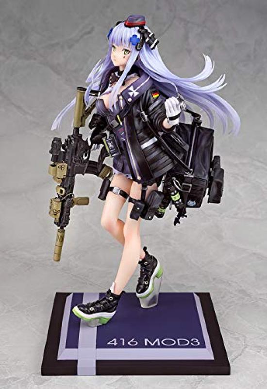 Frontline 416 MOD3 Severely Injured Scale ABS PVC Complete Figure with Stand Dolls' Ver. 1/7 & Pre-painted