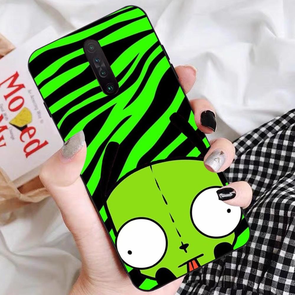 Invader Zim Anime Phone Case For Redmi 5 6 7 8 9 10 Plus Pro 6 7 8 9 A GO K20 K30 K40 Pro Plus F3 Fundas