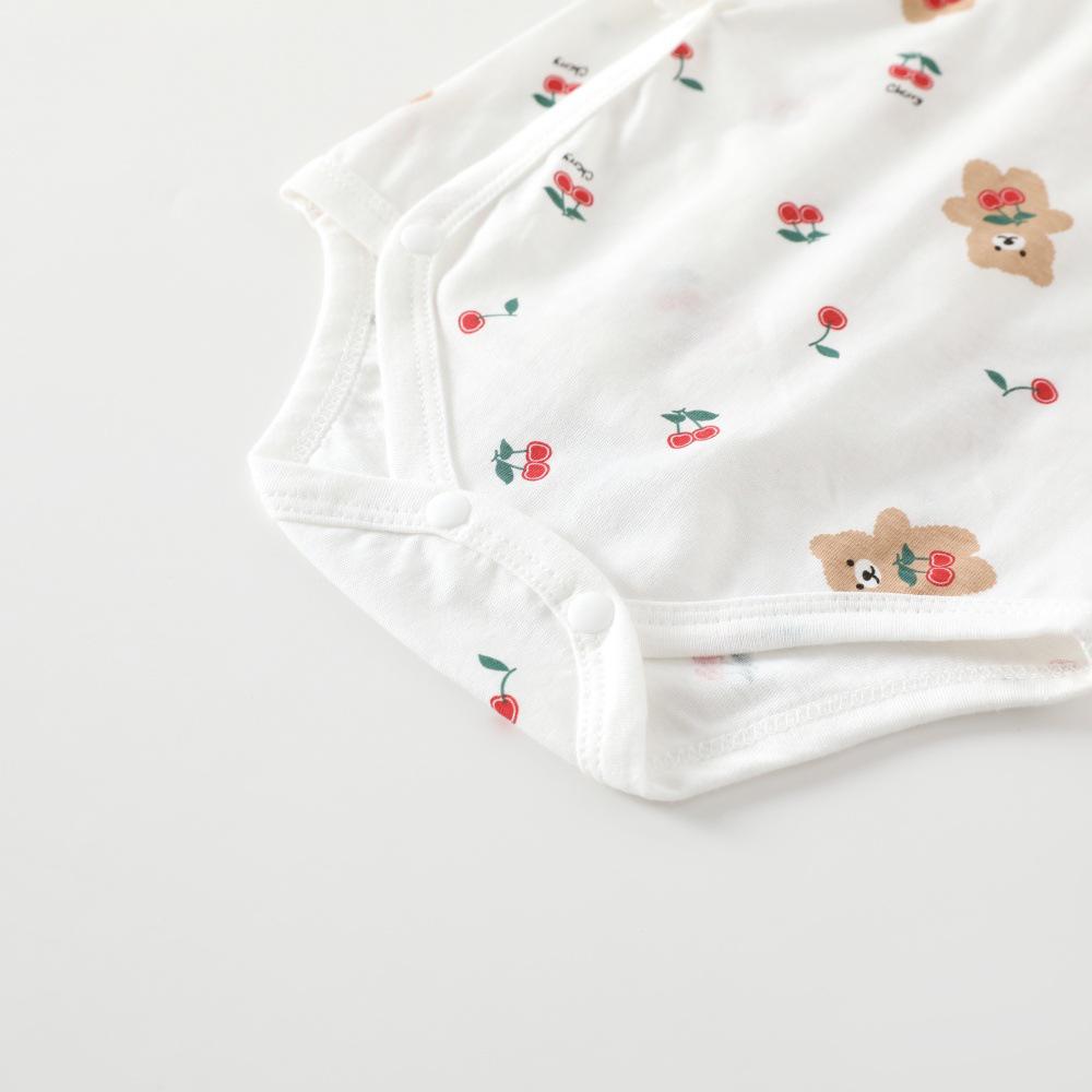 Unisex Neugeborenen Baumwoll Sommer Body – Dünner, A-Klasse Baby Dreieck Strampler