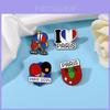Original Design Paris Sports Alloy Brooch Decorative Badge For Clothes 2024