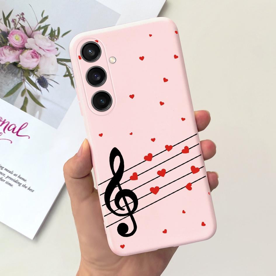 For Samsung A15 Case A05 A05S A25 4G Cover Cute Love Heart Butterfly Silicone Soft Fundas For Samsung Galaxy A15 SM-A155F Bumper