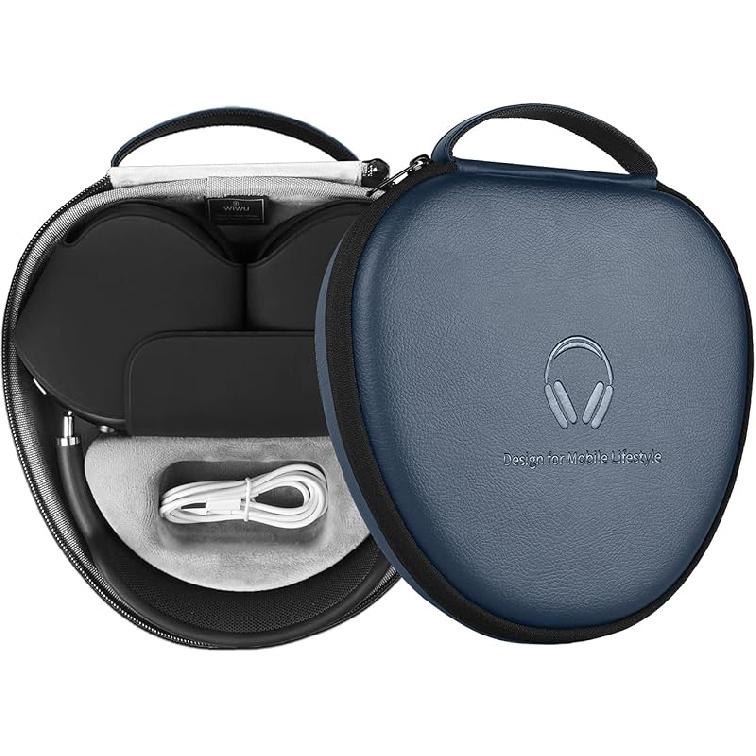 for Apple AirPods Max Case Accessory: WIWU AirPod Max Case with Sleep Mode | Airpod Max Accessories for Apple Headphones | Ultra-Slim Travel Carrying
