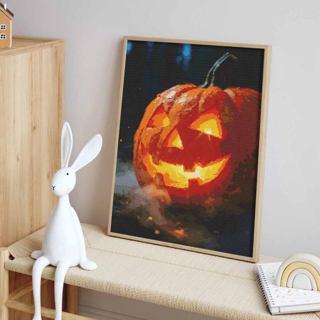 Halloween Pumpkin Diamond Painting Kit Handmade Diy Painting Home Decoration Painting