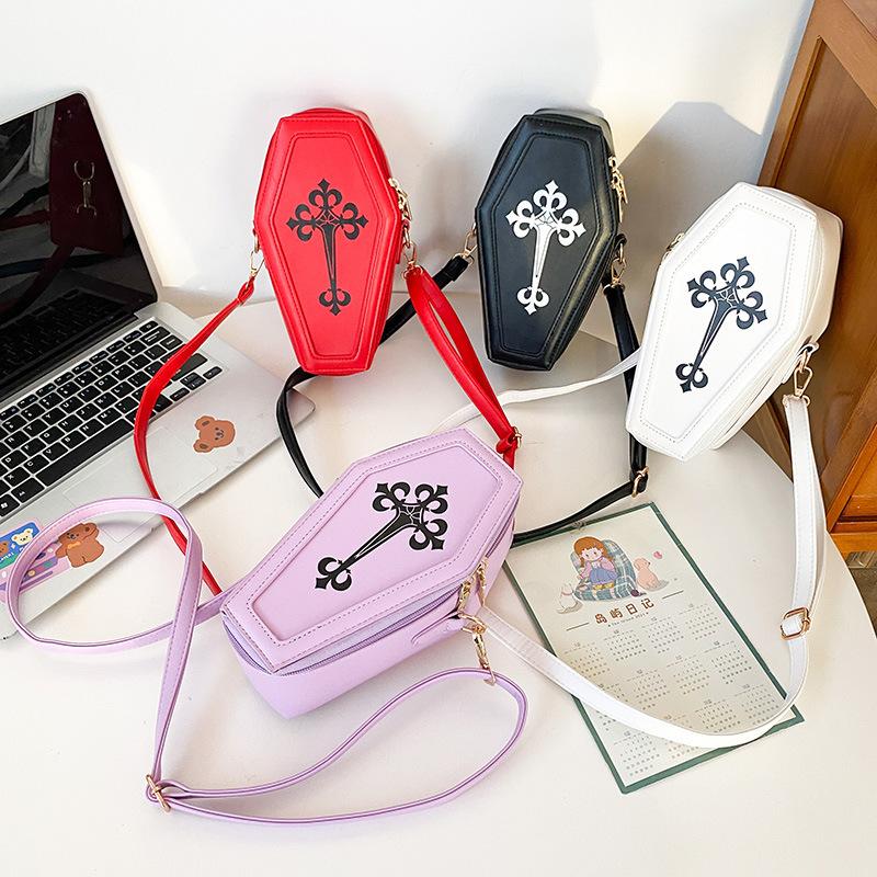 Personality funny small bag female 2024 new Korean fashion joint trend Halloween cross crossbody small square bag