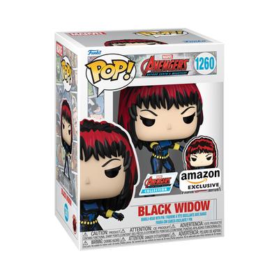Marvel Figure Avengers 60th Black Widow Funko Marvel Funko Earth Pop! [Exkluzivní zábava]