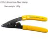 PVC CFS3 Wire Stripper Pliers Black Leather Cable Stripping Pliers  Electrician