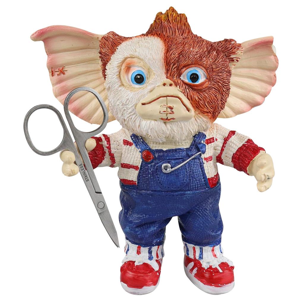 Halloween Horror Mogwai Gizmo Monster Statue,  Mogwai Gizmo Scuplture Figures Desktop Decorations Haunted House Atmosphere Props