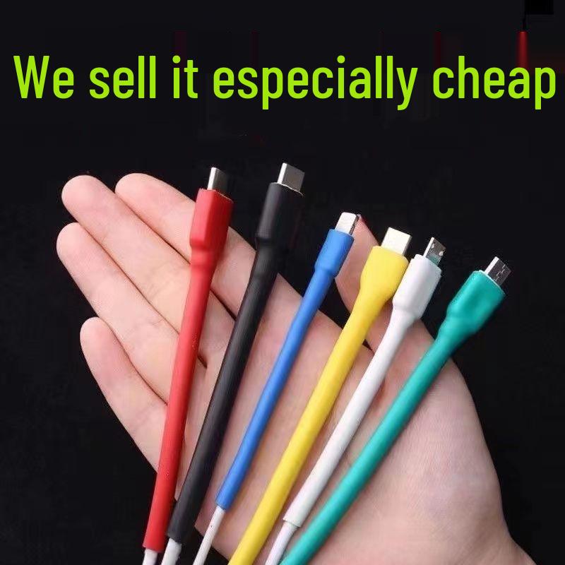 Universelle Datenkabel-Schutzhülle für Apple & Android - Schrumpfschlauch Reparaturhülse für Ladekabel Haltbarkeit