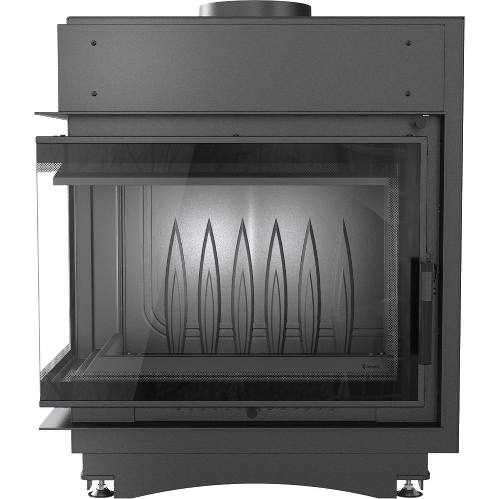 Cast Iron Fireplace KRATKI MAJA DECO Left 8 kW Ø 200