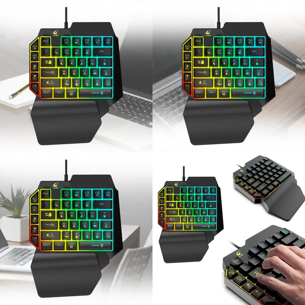Rgb Gaming Keyboard Set With Macro Recording Features For Ultimate Gaming Performance