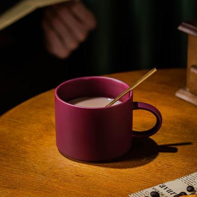 Tazza semplice a tinta unita, tazza da cappuccino, tazza da caffè in stile nordico, tazza da acqua in ceramica, tazza da caffè, tazza da latte, tazza da colazione