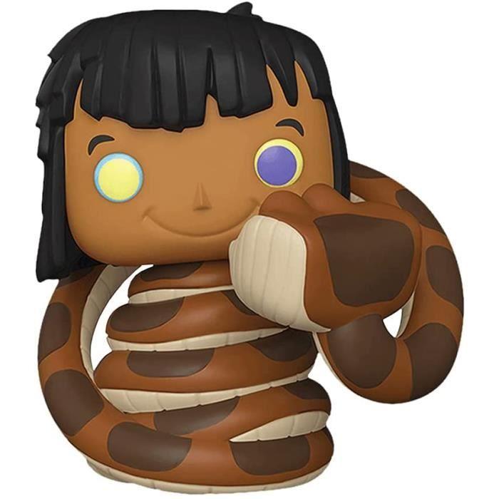 Figurine - FUNKO - Mowgli avec Kaa - Multicolore - Vinyle - 3 ans et plus