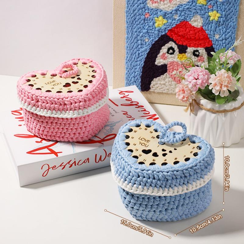 Handmade DIY Wool Ball Doll Crochet Material Package Crochet Material Package Wool Knitting Set