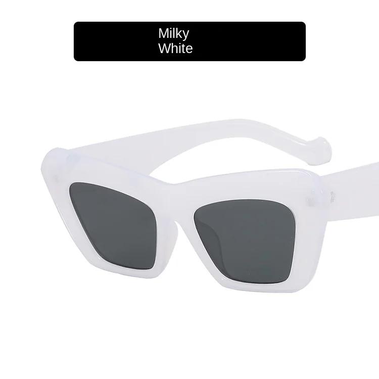 

Fashion Vintage Cat Eye Sunglasses Women Luxury Brand Eyewear Ladies New Jelly color High quality Sun Glasses UV400 Gafas De Sol 1PC