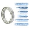 ACROPIX 6914ZZ Deep Groove Ball Bearing P5 70x100x16mm Lubricated Bearing Double Metal Seal Silver Tone Scooter Skateboard Wheel