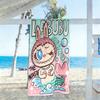 Labubu Beach Towel Super Soft Microfiber Quickdry Fabric Comfortable Lightweight Suitable for Swimming, Gym, Camping, Yoga Vacation
