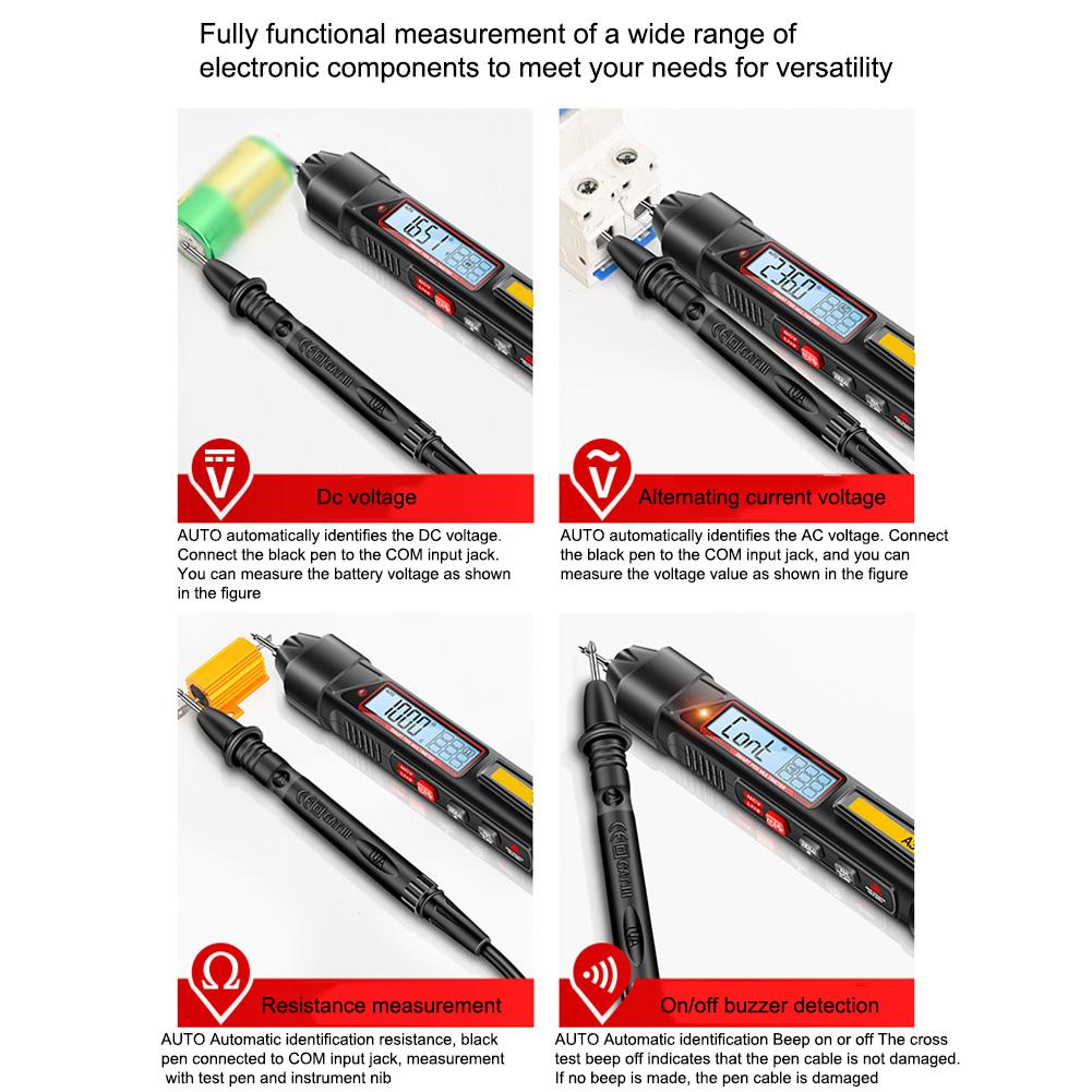 Digital High Precision Tester for AC Voltage with Probe Material A3006