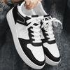 Men Low‑top White Skate Sneakers Casual Shoes for Male Students