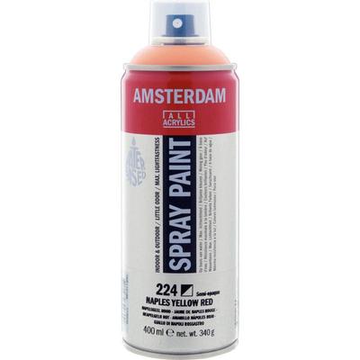 Amsterdam 400ml Spray Paint Naples Yellow Red