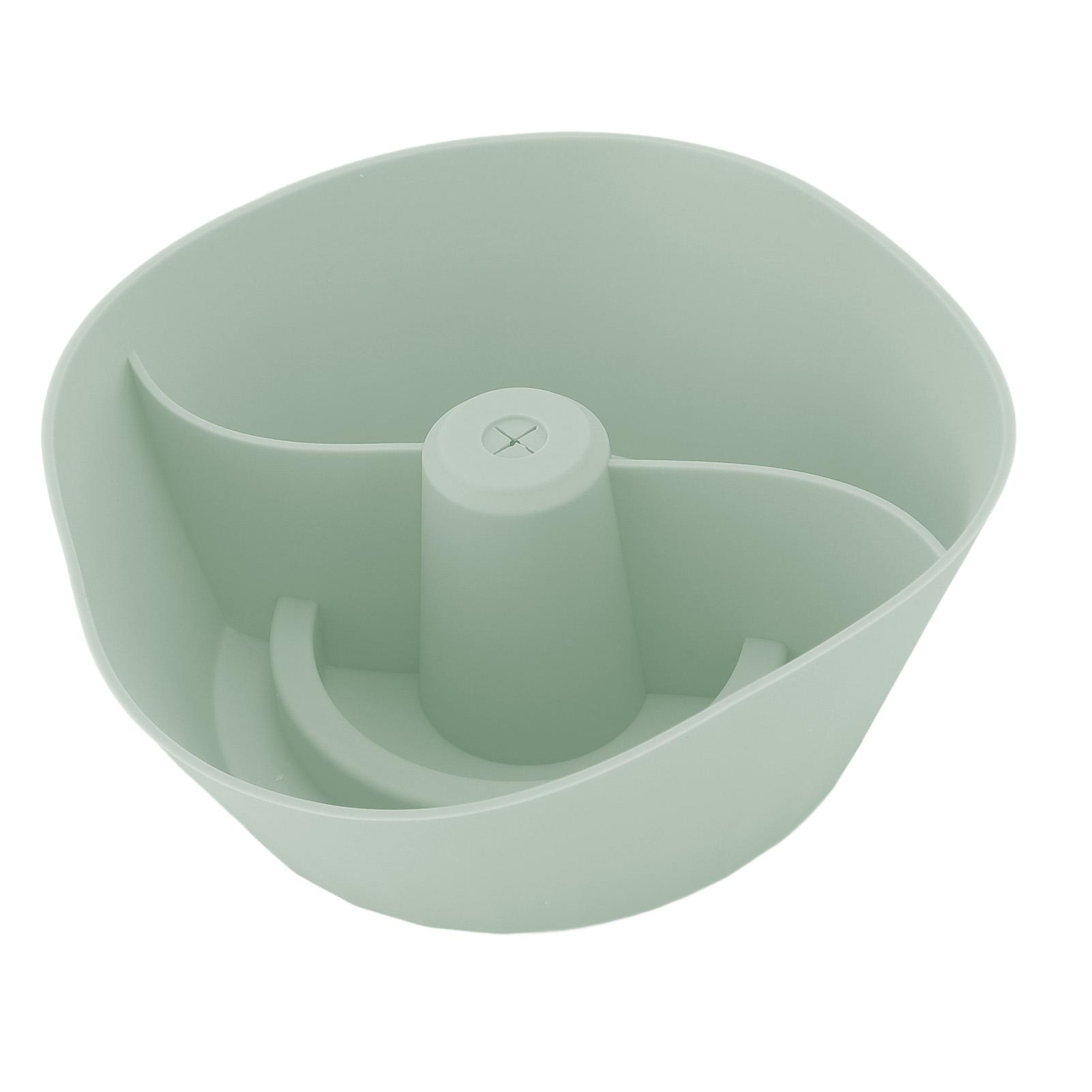 

Миска для закусок для чашки, многоразовая, непроливаемая, большой емкости, стакан, аксессуары, силиконовый поднос для закусок, кольцо L(for 6.5-9kg) зелёный