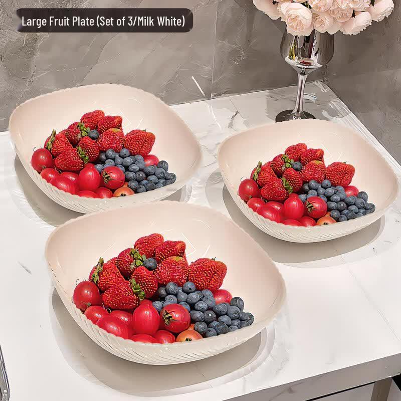 Light Luxury Korean Style Fruit and Snack Plate