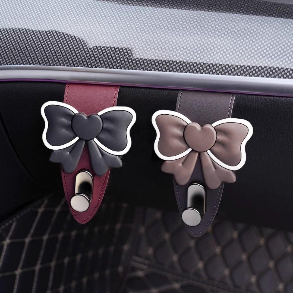 Verdeckbarer Auto-Aufbewahrungshaken, multifunktionaler Auto-Copilot-Handschuhfachhaken, Regenschirme