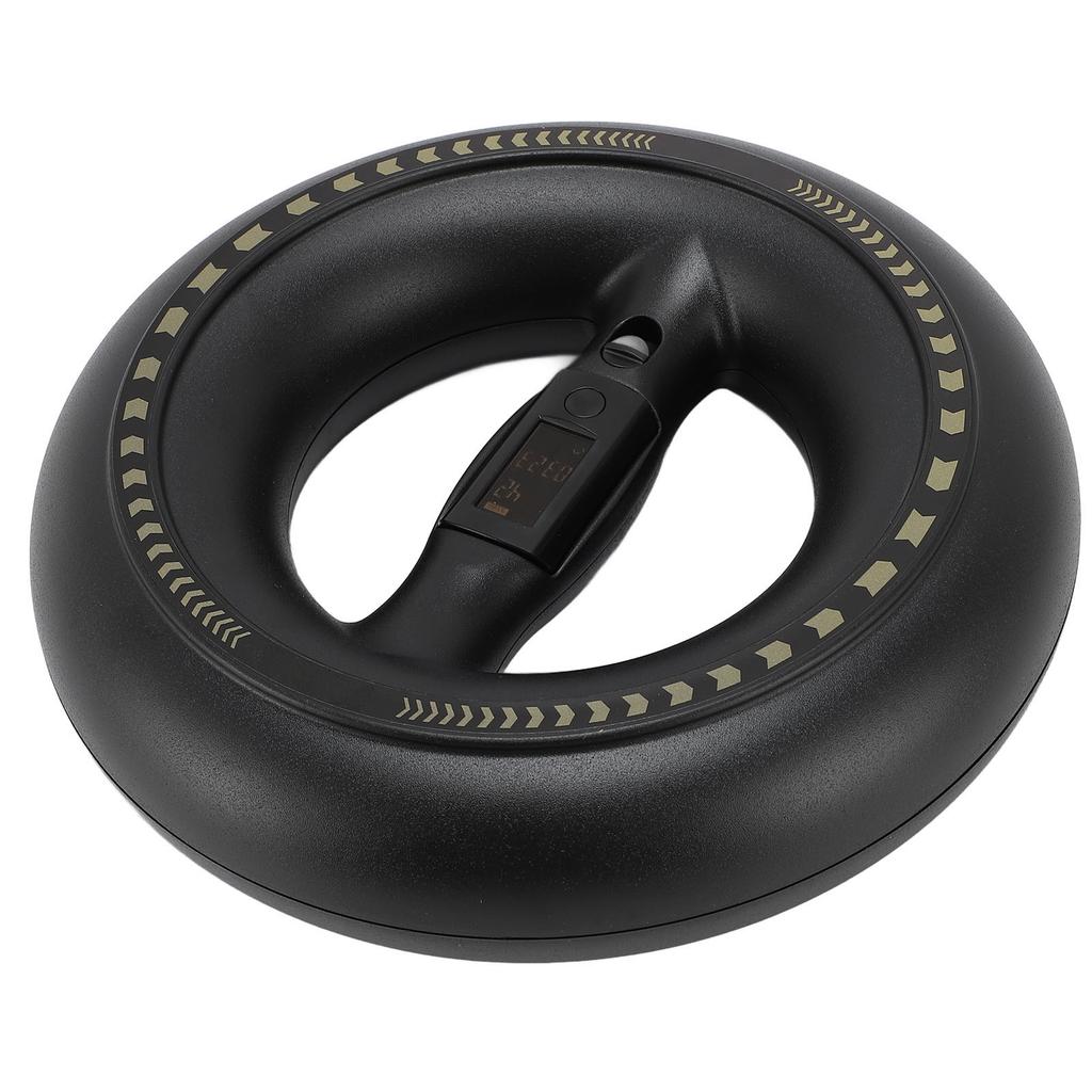 Wrist Trainer Ball Smart Display Curved Handle Enhanced Grip Wrist Strengthener Forearm Exerciser Ball for Arm Finger