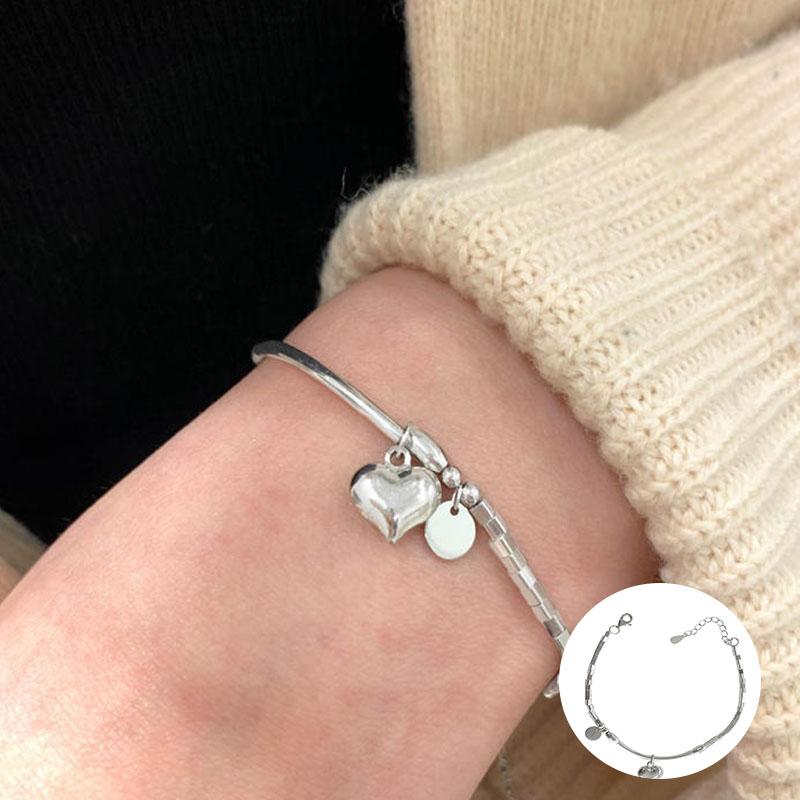 

Винтажный браслет Love Heart с геометрическим квадратным дизайном