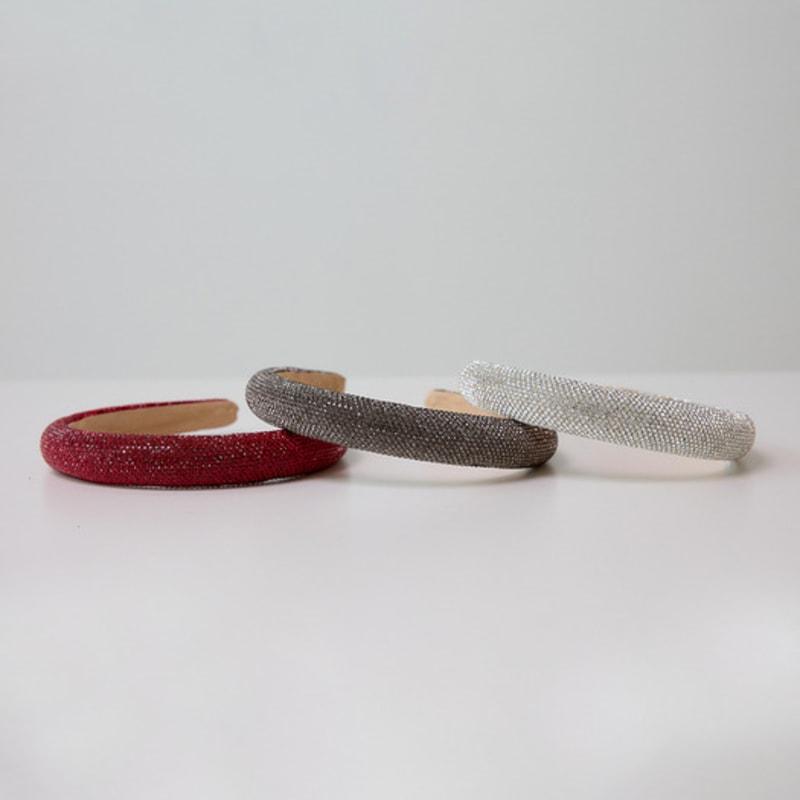 Les Bijoux Philosophy LB_Shiny Crystal Hairband_3color