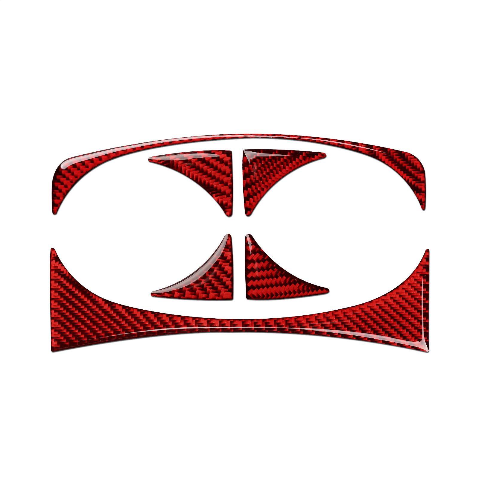 

Наклейки на подстаканник для Chrysler 300 2015 2016 2017 2018 2022, аксессуары из углеродного волокна красный