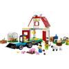 LEGO City Fun Farm Animals Set 60346 Building Blocks Toy for Boys and Girls Ages 4 and Up