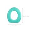 Comfortable O-Ring Toilet Seat Cushion Thicken Eva Waterproof Design Keeps Dry Skin-Friendly for Home Hotel Vacation Use