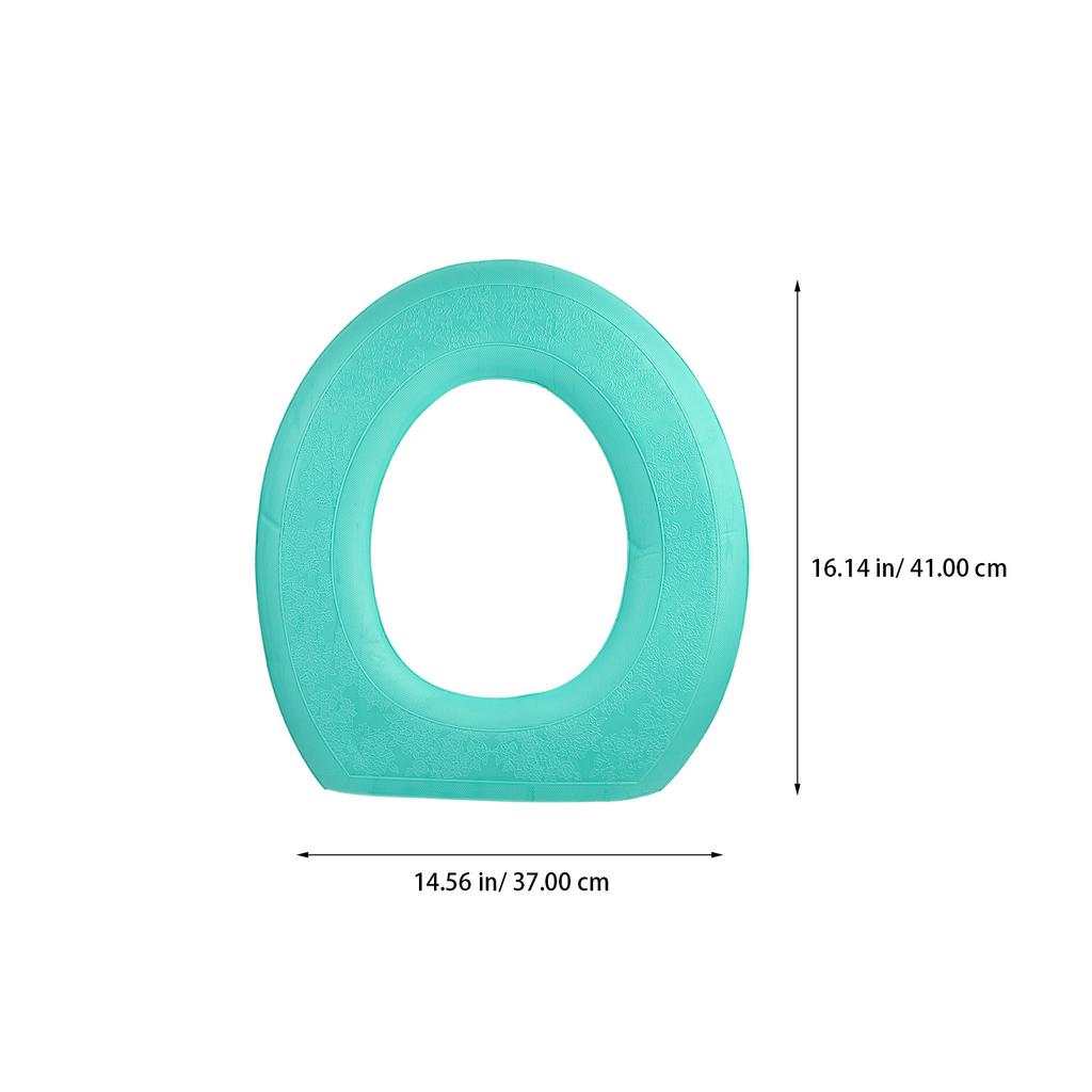 Comfortable O-Ring Toilet Seat Cushion Thicken Eva Waterproof Design Keeps Dry Skin-Friendly for Home Hotel Vacation Use