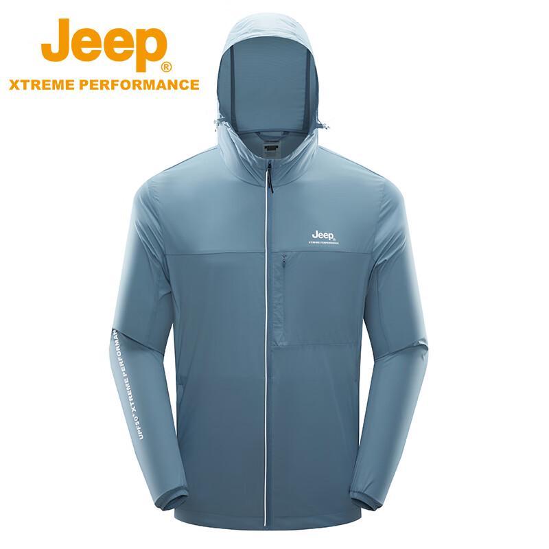 JEEP Men's Lightweight Ice-Feel Sun Protection Jacket
