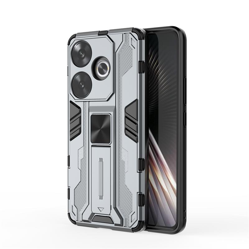 Pro Xiaomi Poco F6 5G Pouzdro Silikon+PC Magnetický Držák do Auta Pouzdro na Telefon Pro Poko Poxo F6 F 6 6F PocoF6 Nárazuvzdorný Pancéřovaný Zadní Kryt