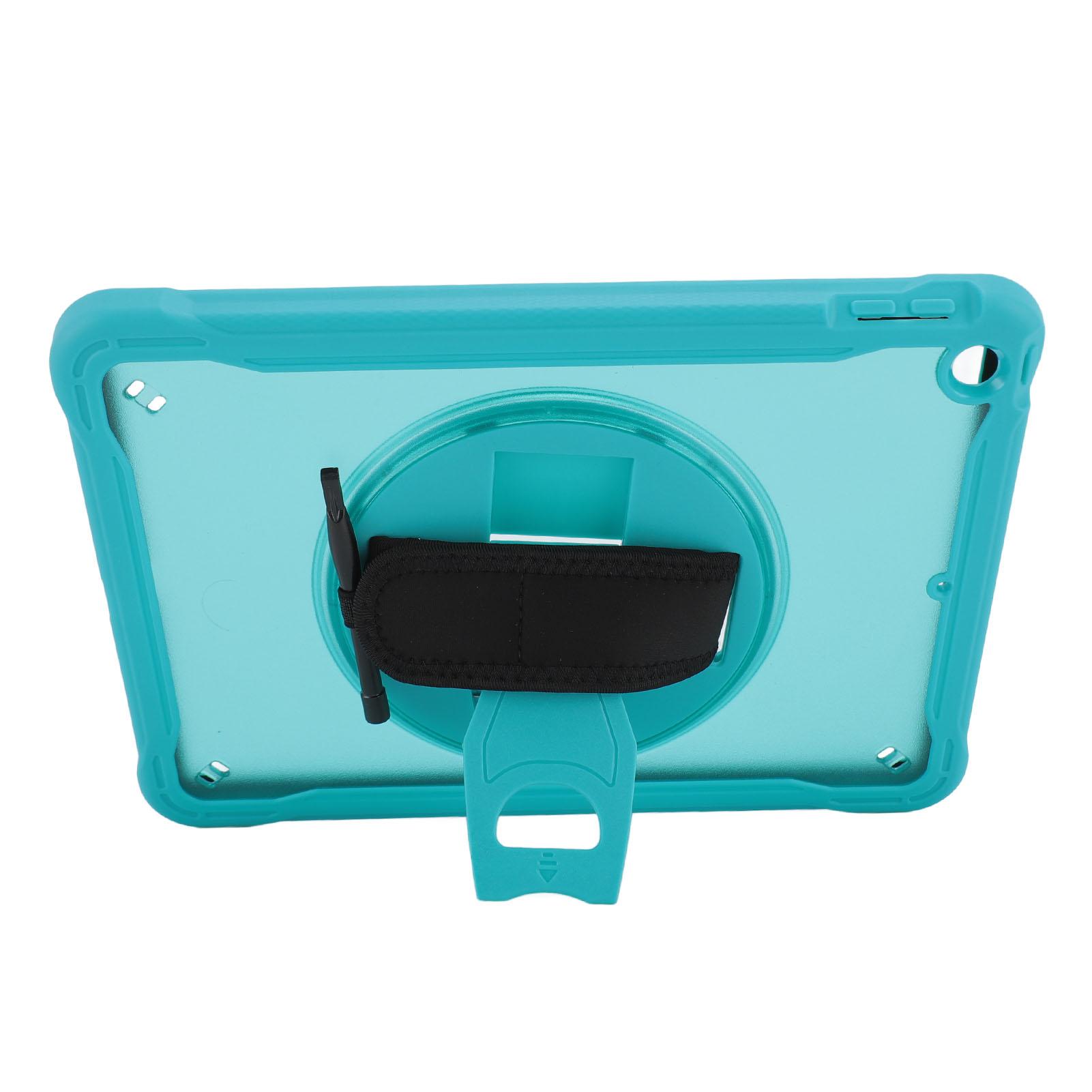 

Чехол для планшета, противоударный, многофункциональный, защитный чехол для планшета с ремешком на руку, подставка на плечо светло-синий