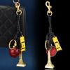 Fashionable Fruits Construction Tower Car Keychain For Women Girls High-End Backpack Decoration Exquisite Accessories Gifts