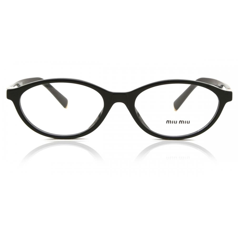 

Miu Miu Mu09xv 16k1o1 Women Eyeglasses Black/54-17-140